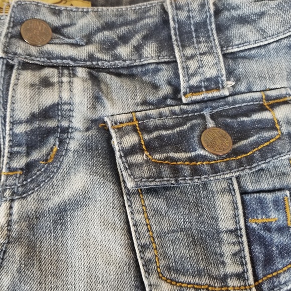 🦋Hint Jeans Mini Skirt Size 3 - Picture 2 of 7